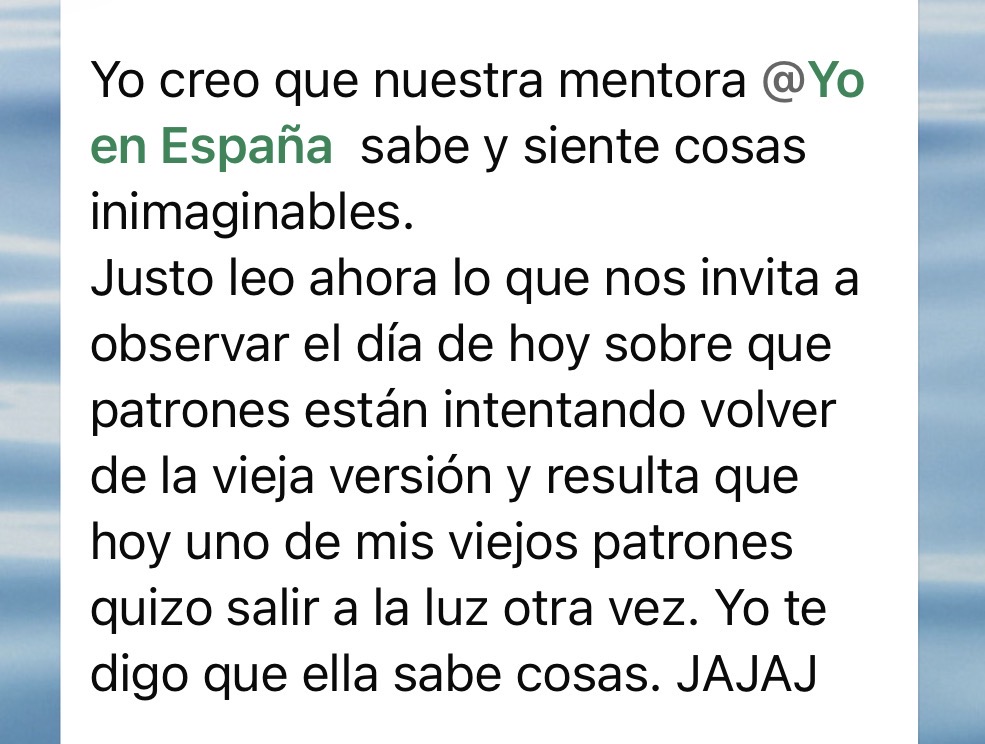 Testimonio real de una participante
